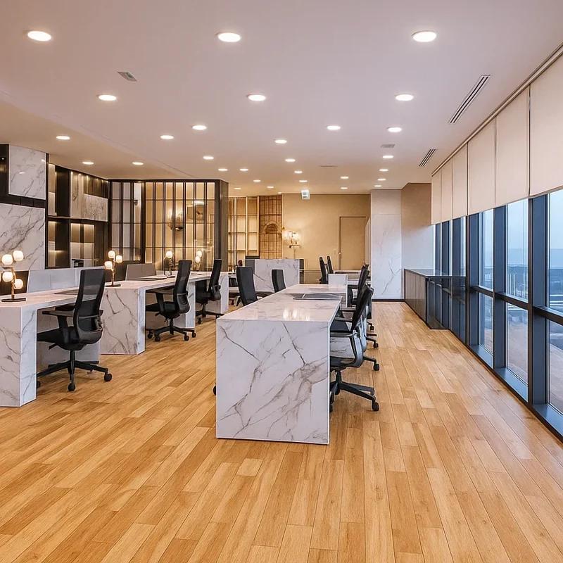 Corporate Office LVT Flooring