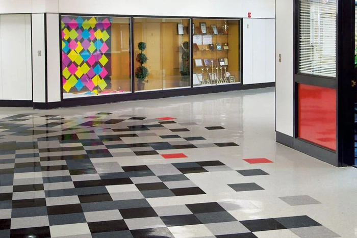 Vinyl VCT Flooring