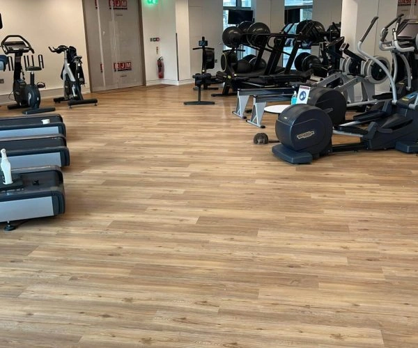 gym Area Vinyl Flooring