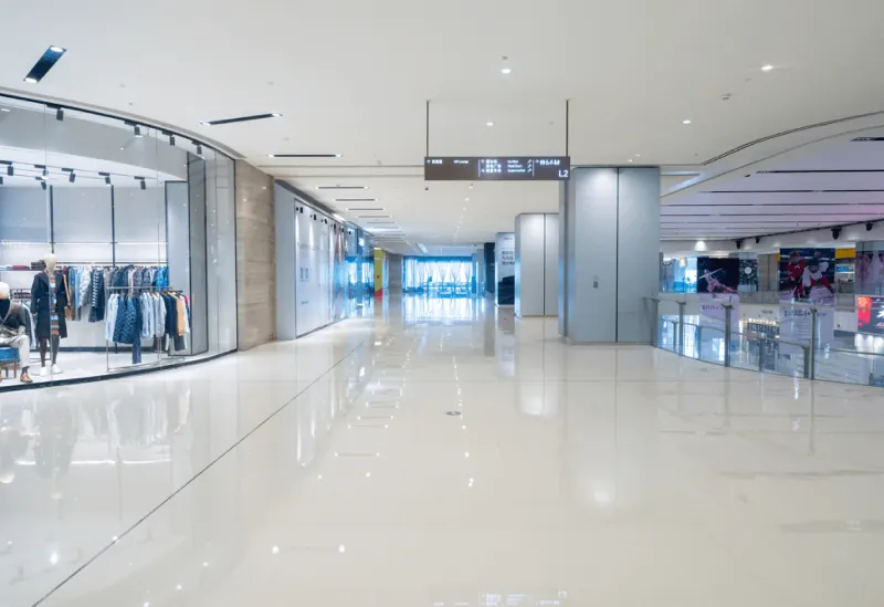 shopping mall epoxy